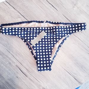 J. Crew Polka Dot Bikini Bottoms